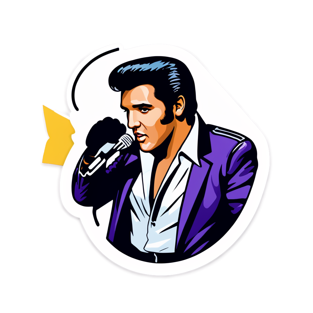 Elvis Sticker Collection