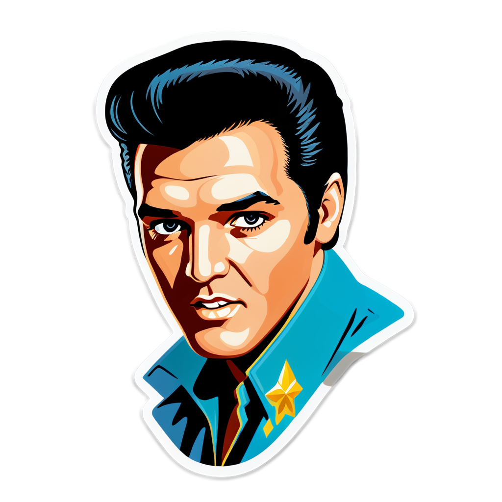 Elvis Sticker Kit