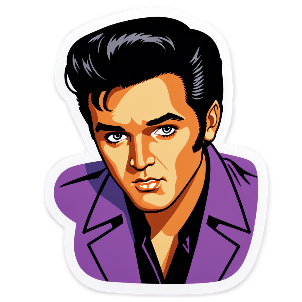 Elvis Sticker Collection