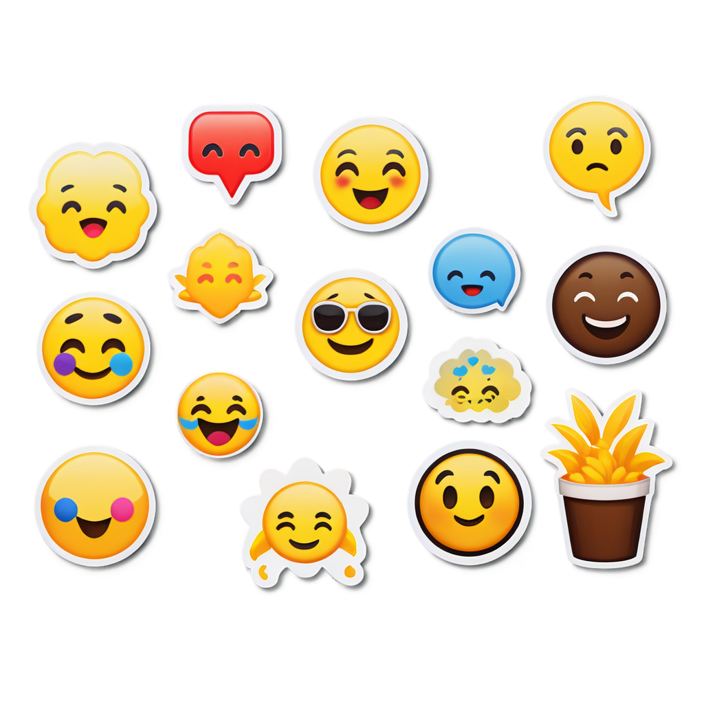 Emojis Sticker Kit