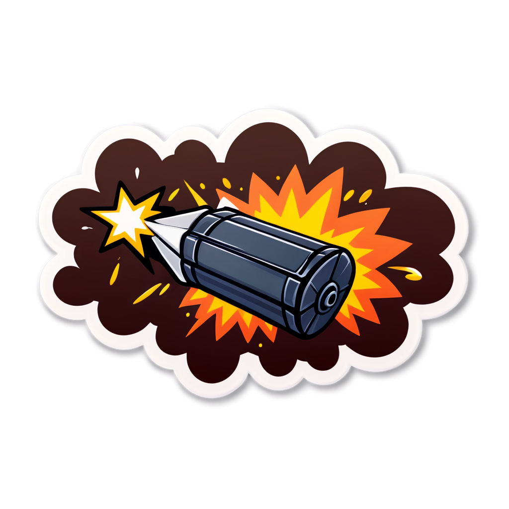 Cute Explosives Sticker