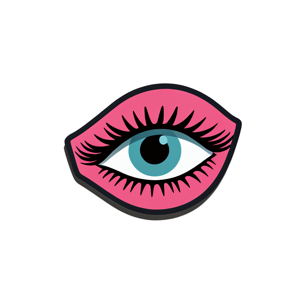 Eyelashes Sticker Kit