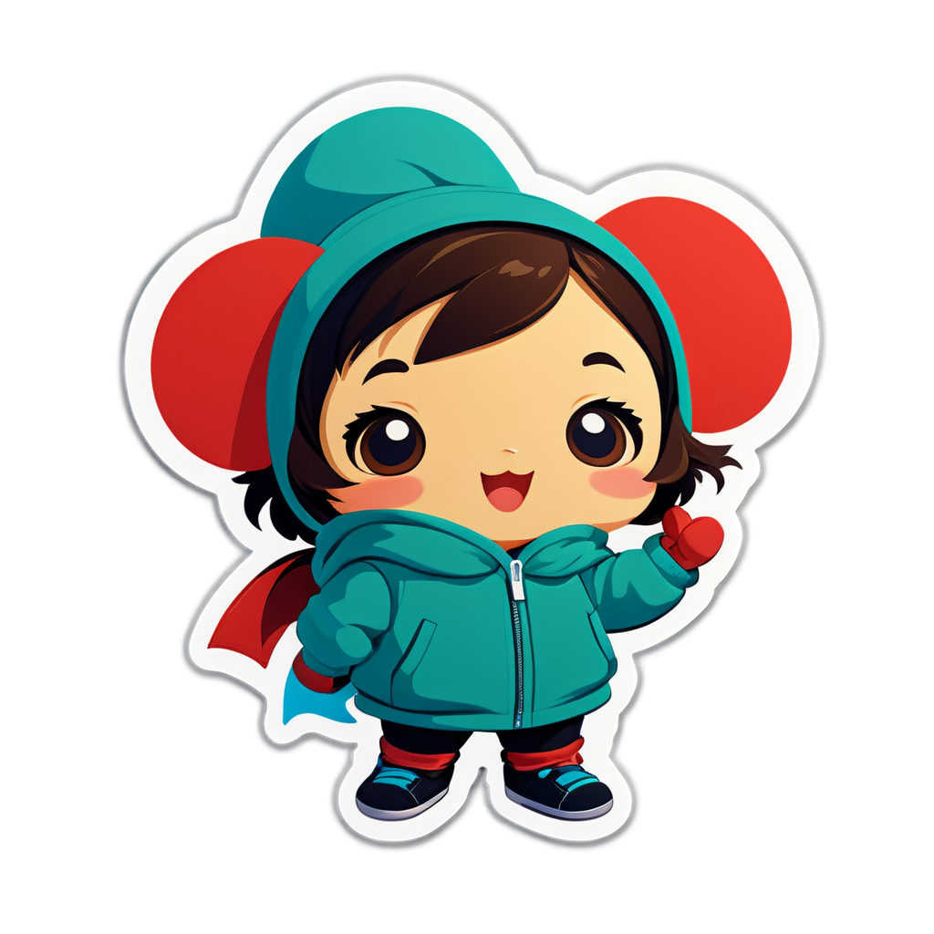 Cute Famous Sticker