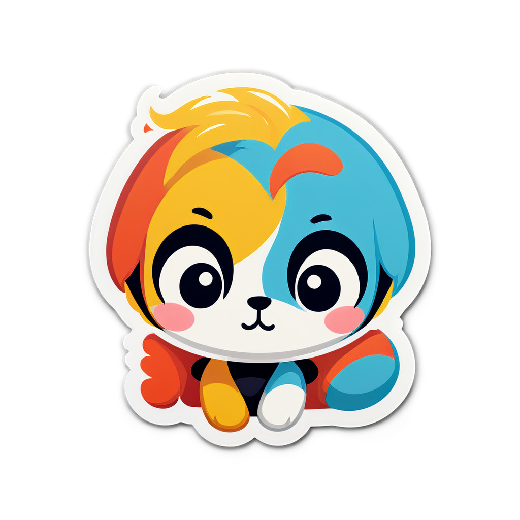 Cute Famous Sticker