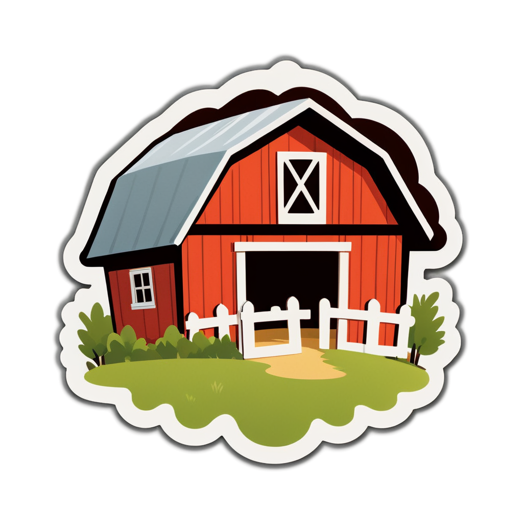 Cute Farmhouse Sticker