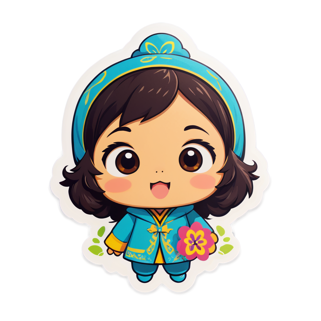 Cute Faruzan Sticker