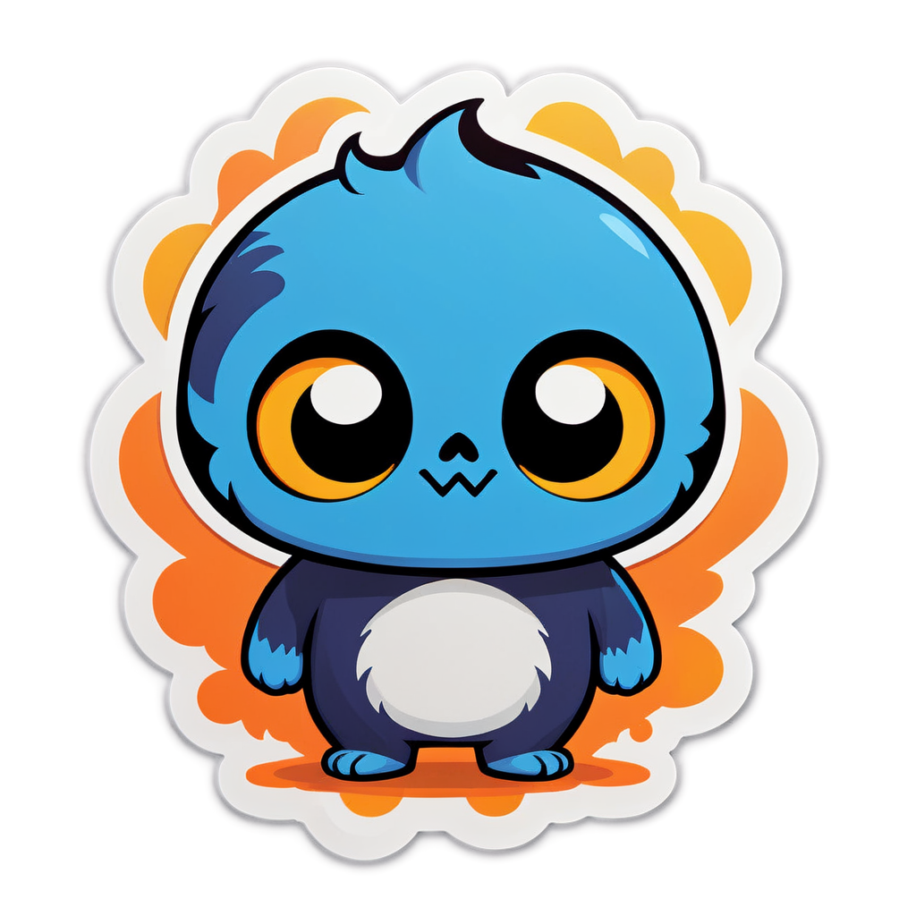 Cute Fearsome Sticker