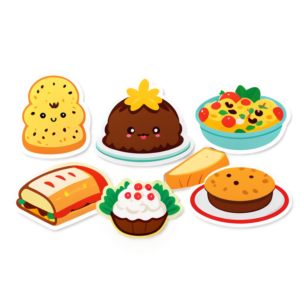 Feast Sticker Ideas