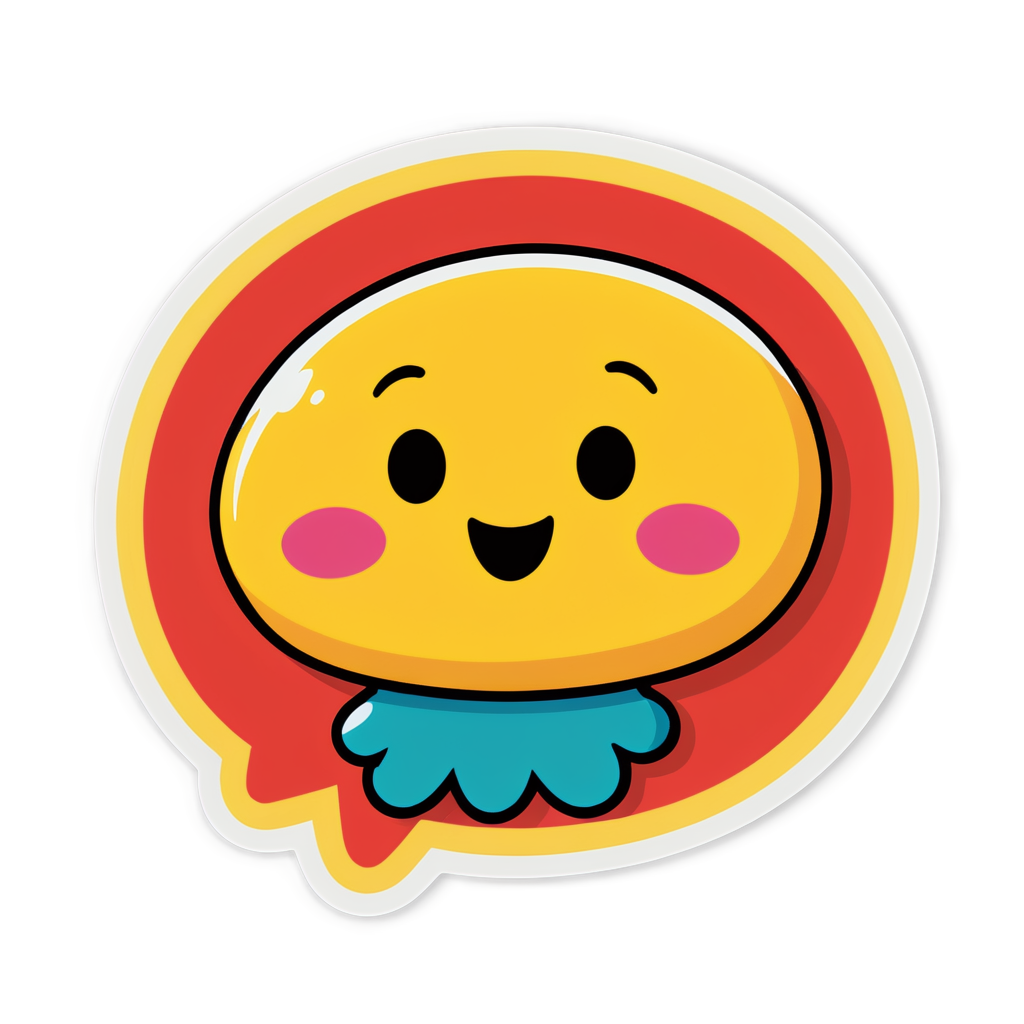 Cute Feliz Sticker