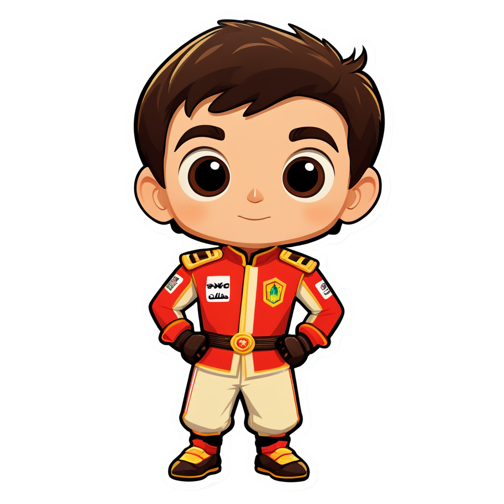 Cute Fernando Sticker