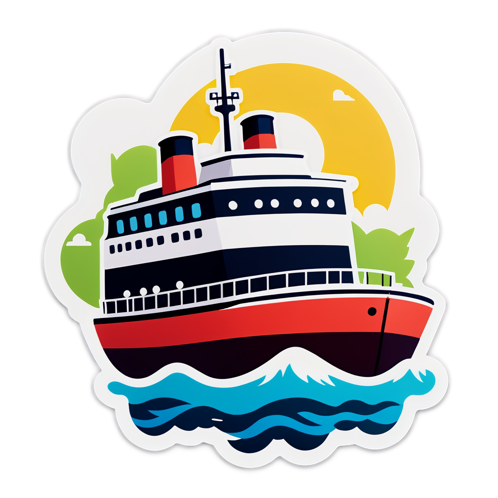 Ferries Sticker Ideas