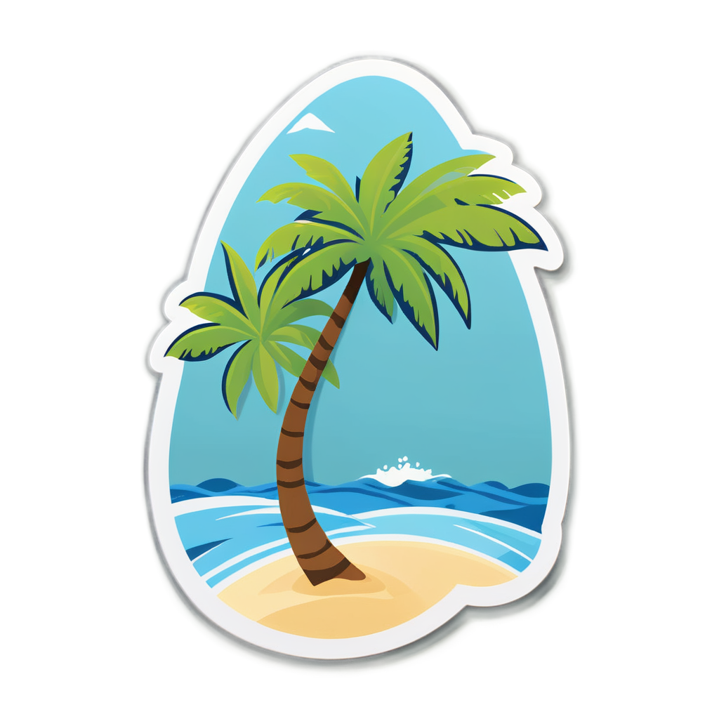 Cute Fiji Sticker