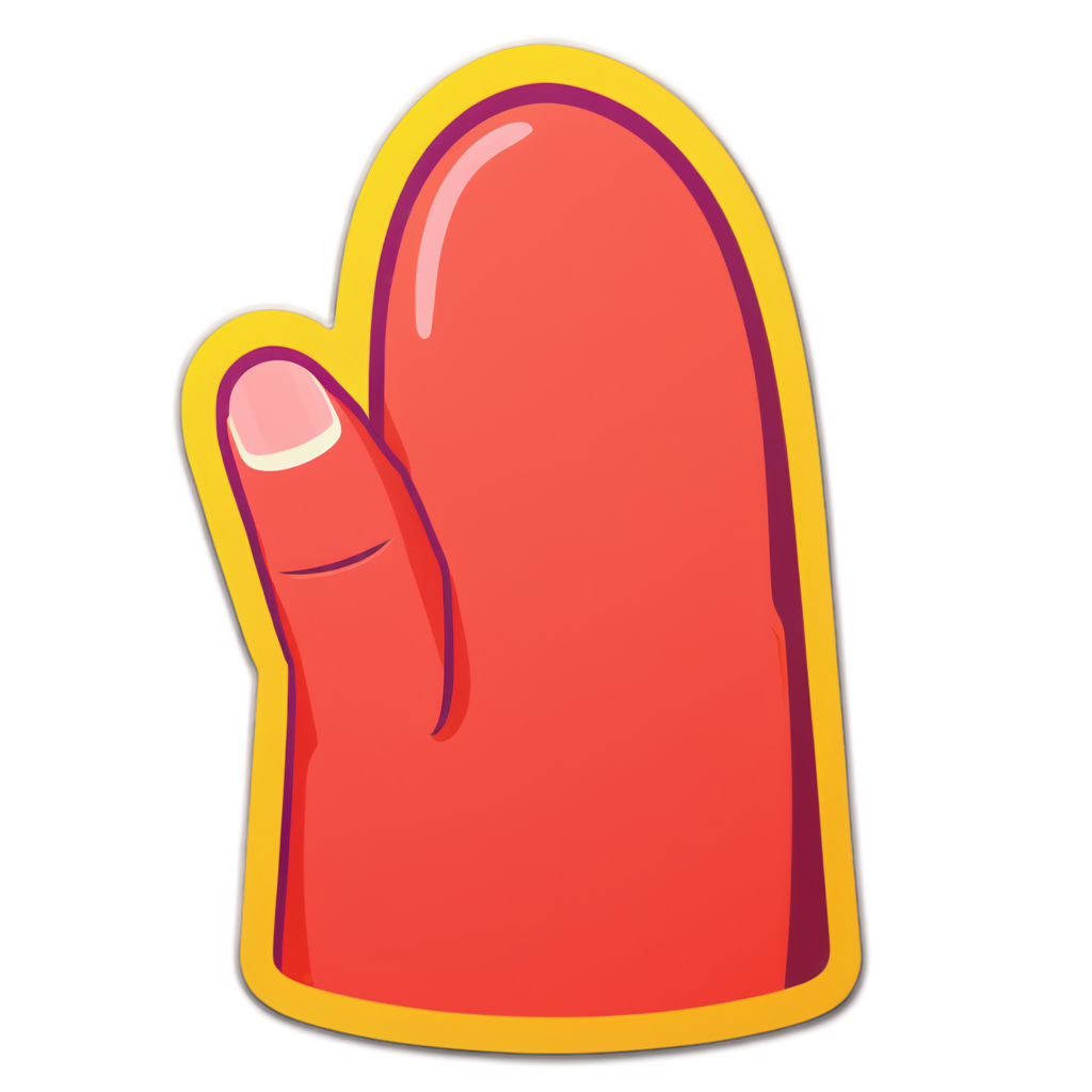 Fingers Sticker Ideas