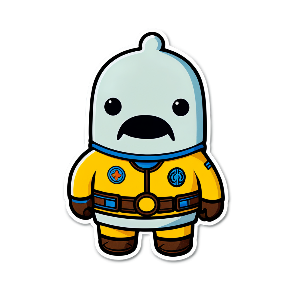 Cute Finn Sticker