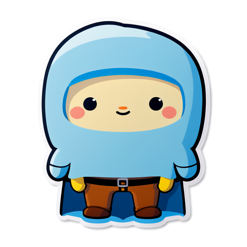 Cute Finn Sticker