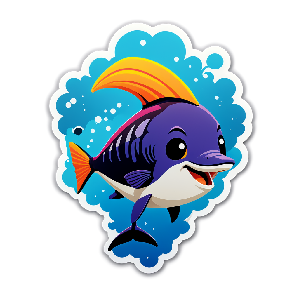 Fins Sticker Ideas