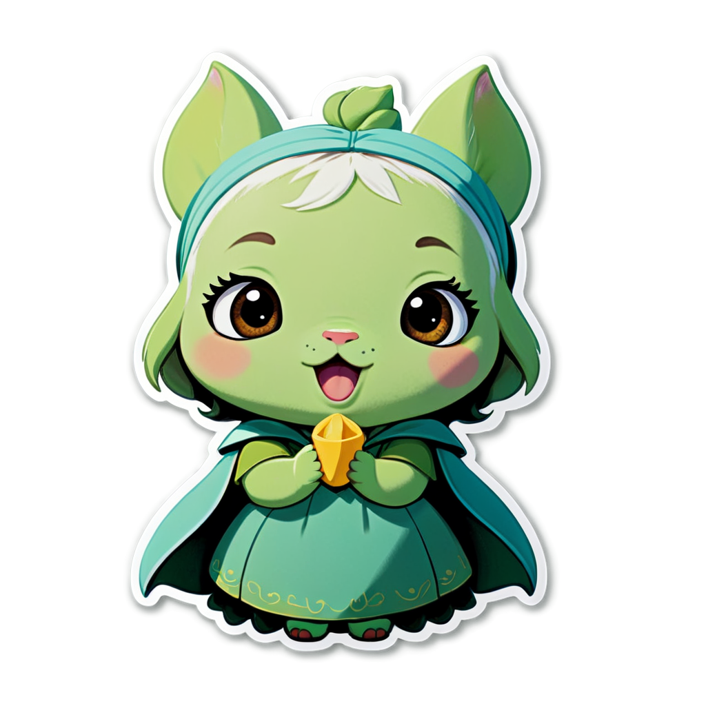 Cute Fiona Sticker