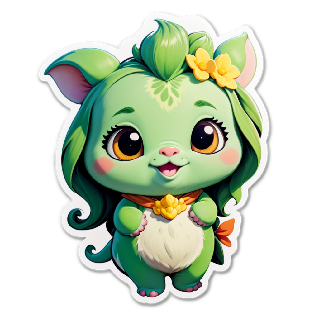 Cute Fiona Sticker