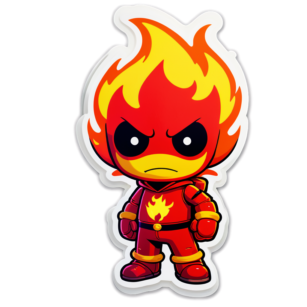 Flameboy Sticker Collection