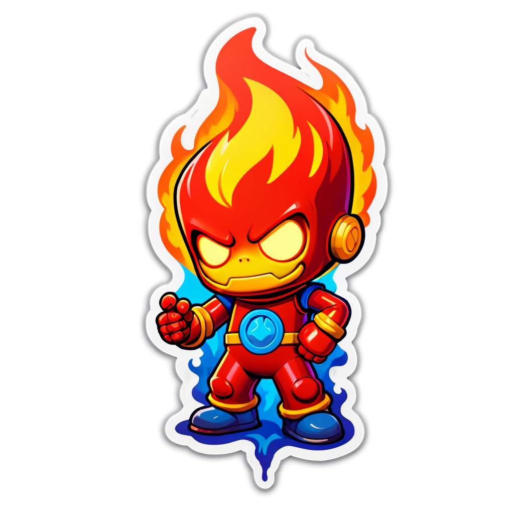 Flameboy Sticker Collection