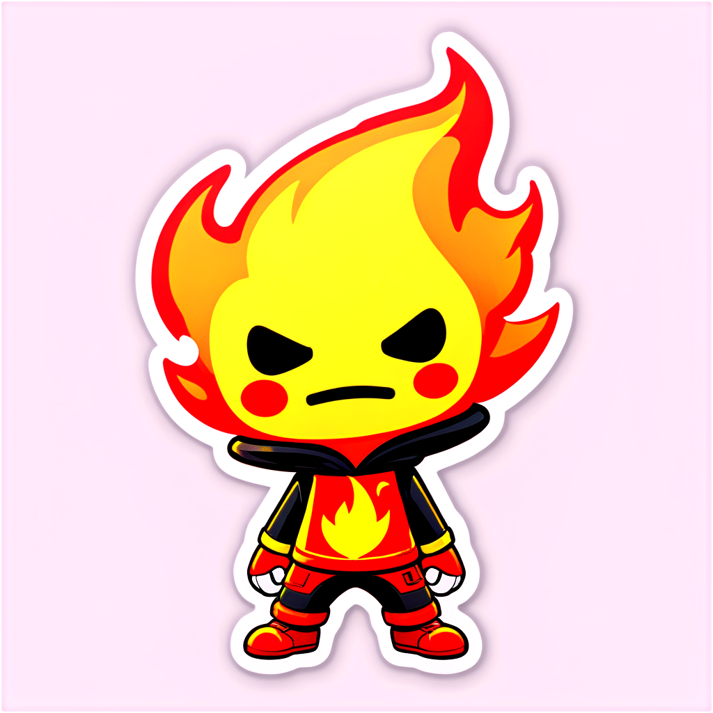 Flameboy Sticker Ideas