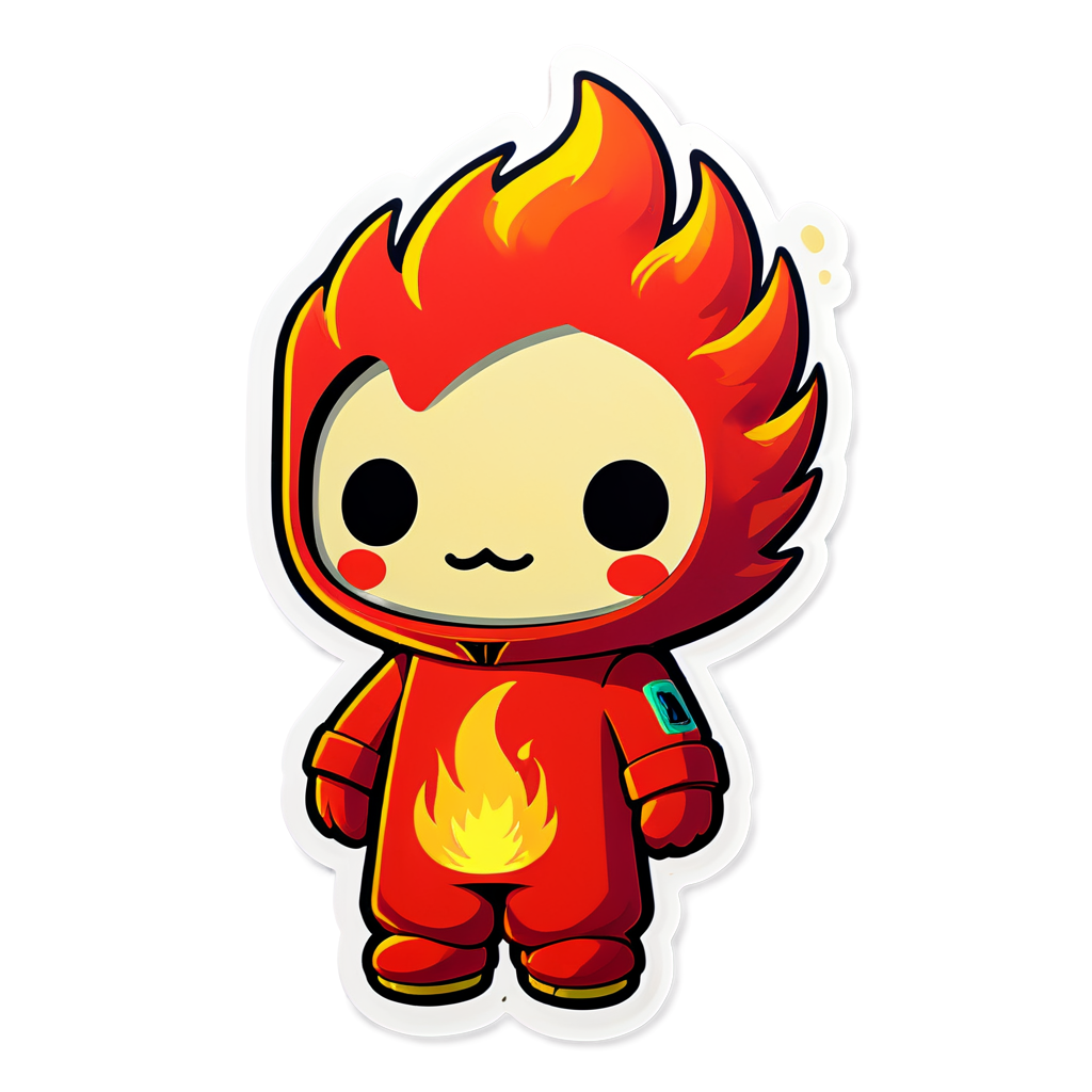 Flameboy Sticker Ideas