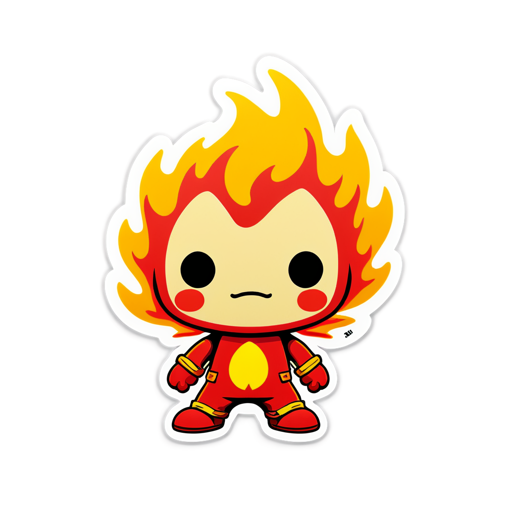 Flameboy Sticker Ideas