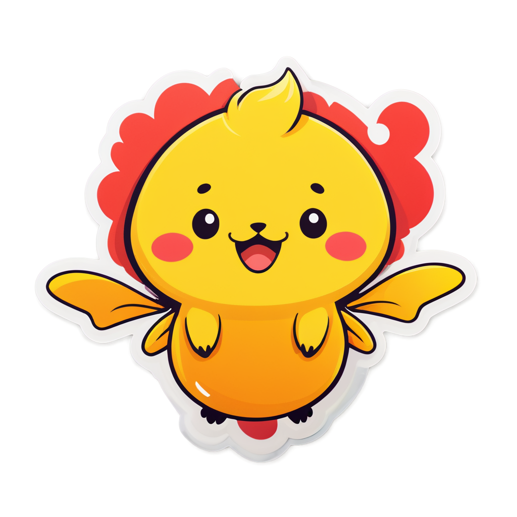 Cute Flap Sticker