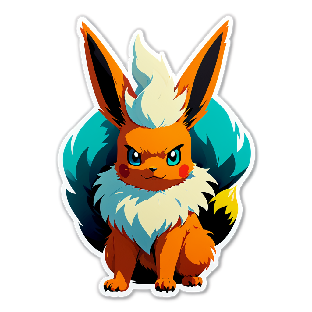 Flareon Sticker Kit