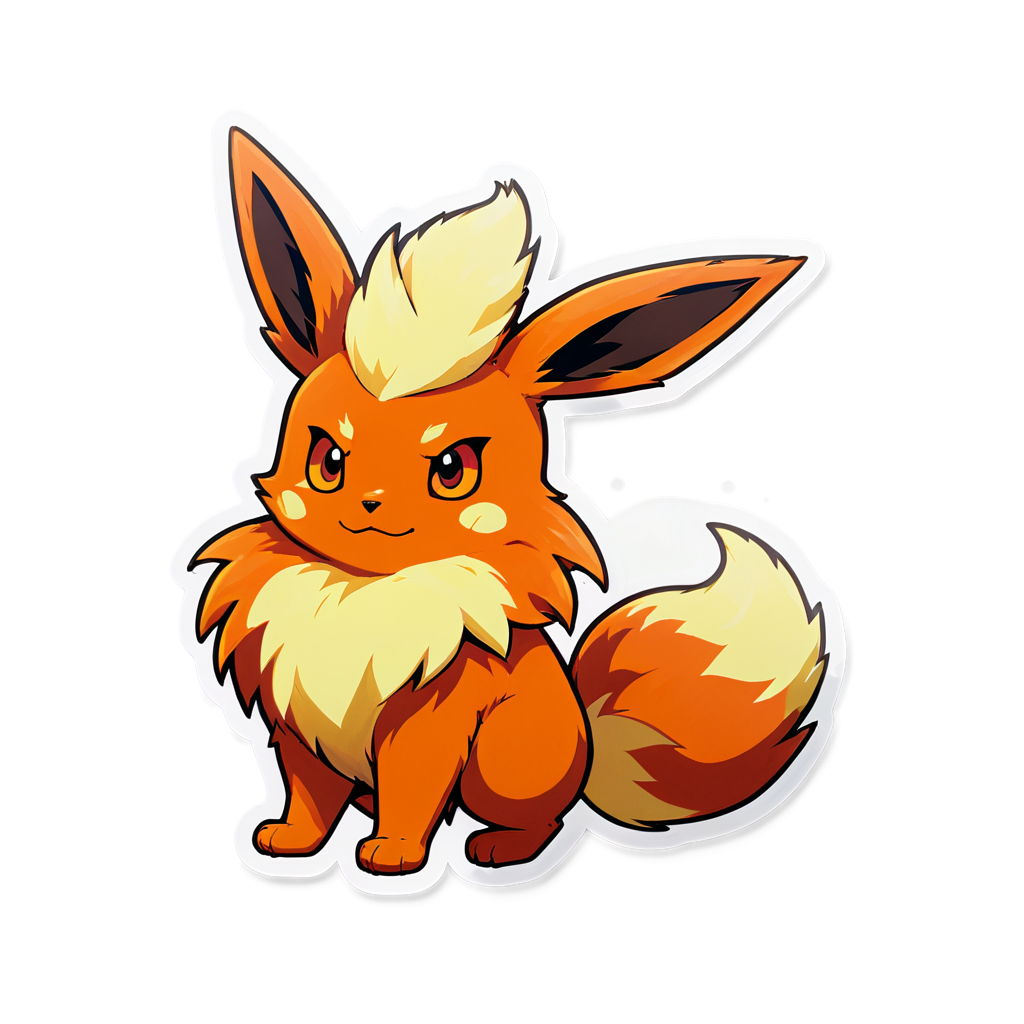 Flareon Sticker Kit