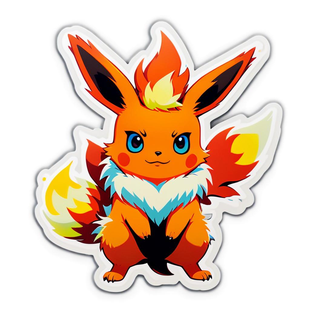 Flareon Sticker Ideas