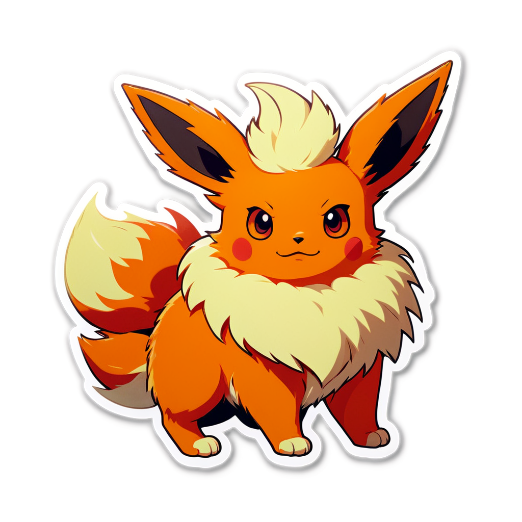 Flareon Sticker Ideas