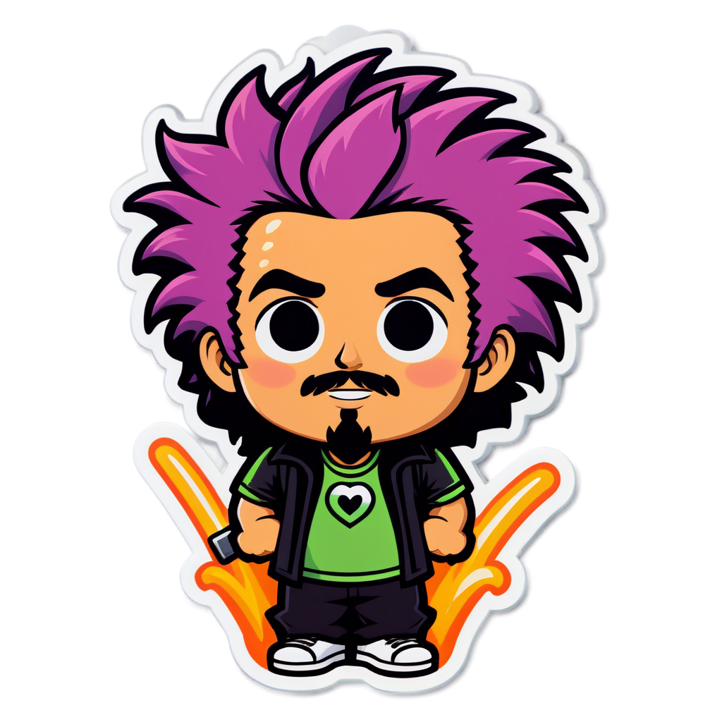 Cute Flavortown Sticker