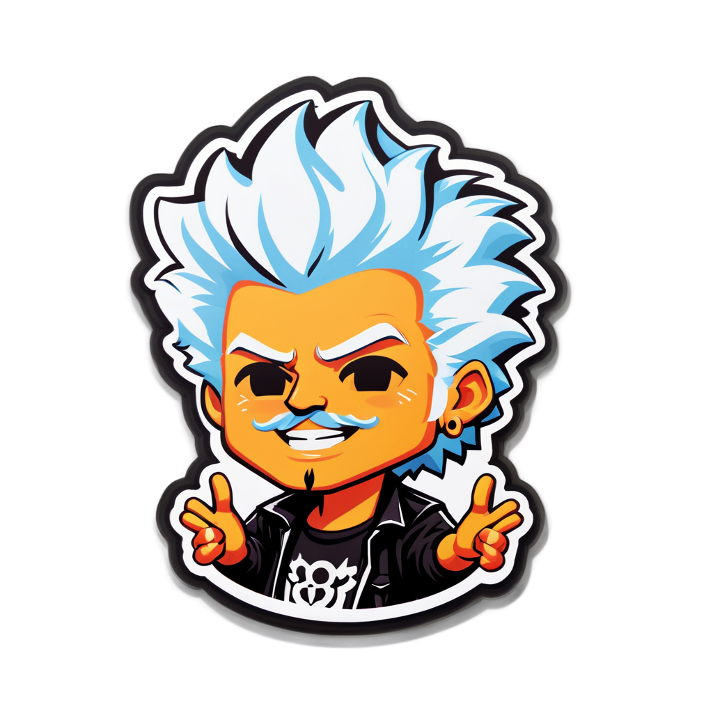 Cute Flavortown Sticker