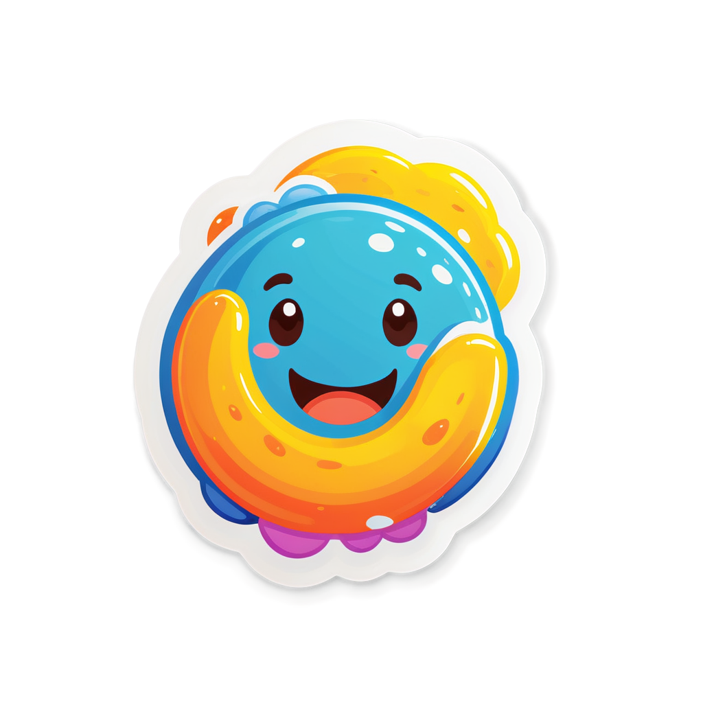 Cute Floater Sticker