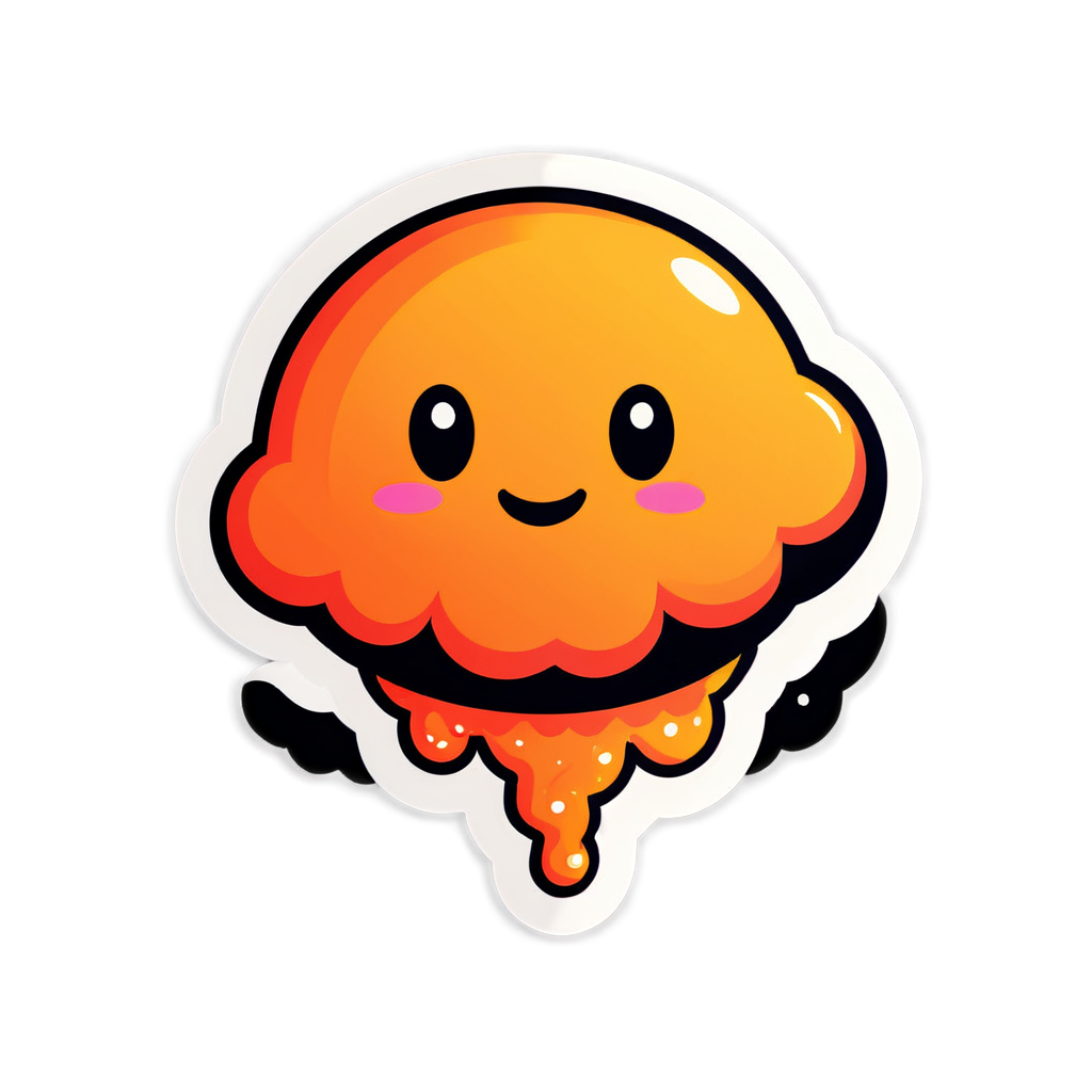 Cute Floater Sticker