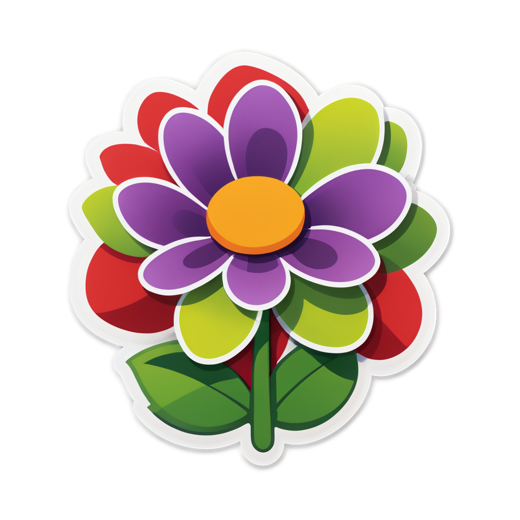 Flower Sticker Collection