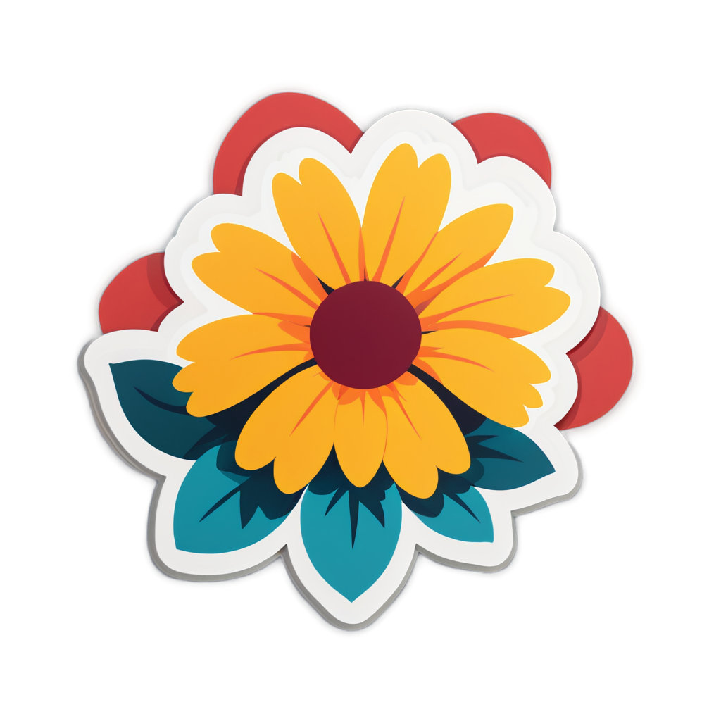 Flower Sticker Kit