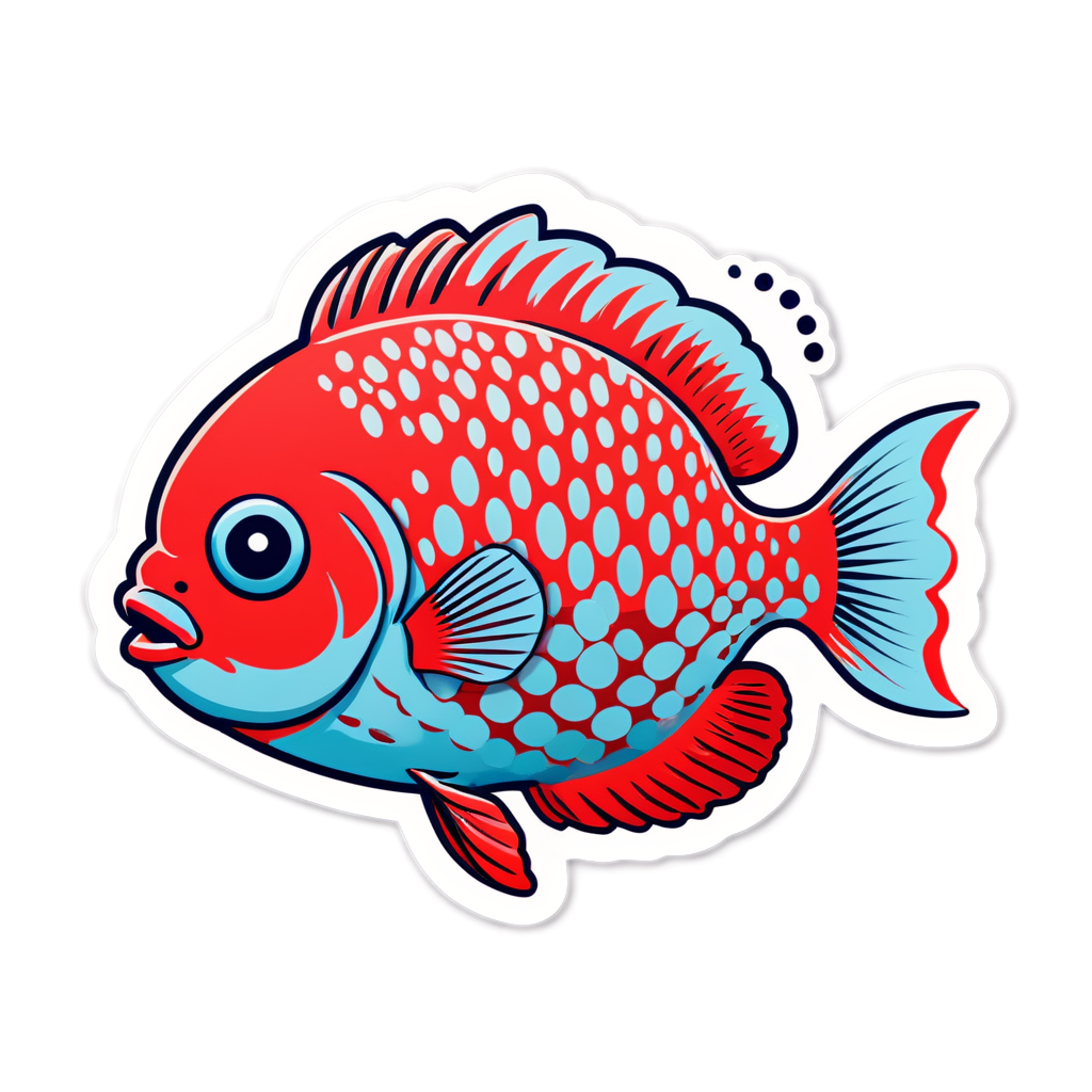 Flowerhorn Sticker Ideas