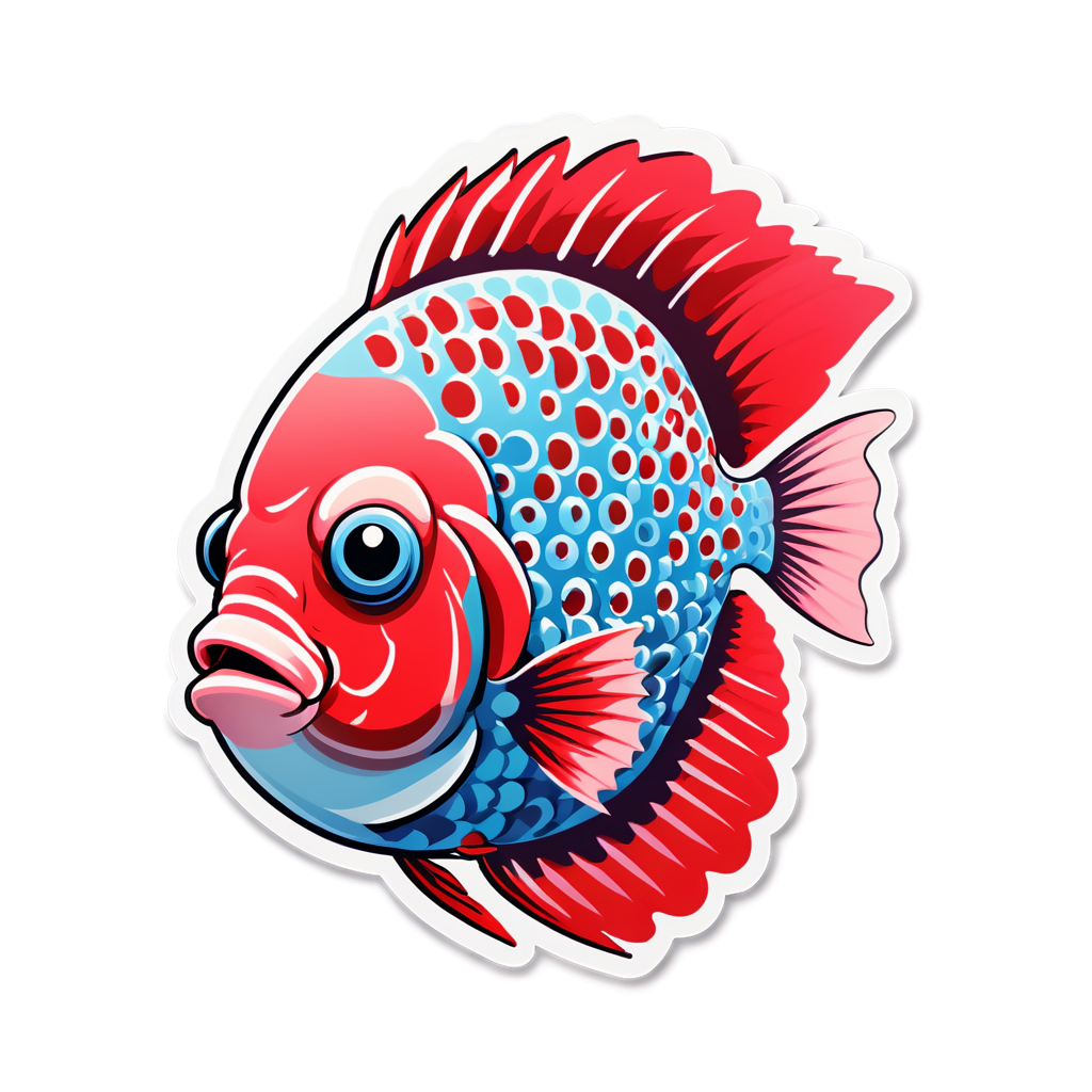 Flowerhorn Sticker Ideas