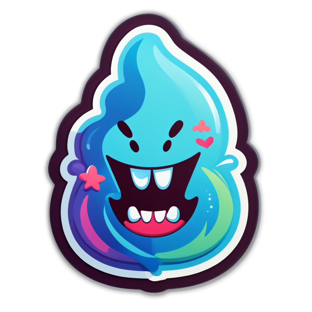 Cute Fluoride Sticker