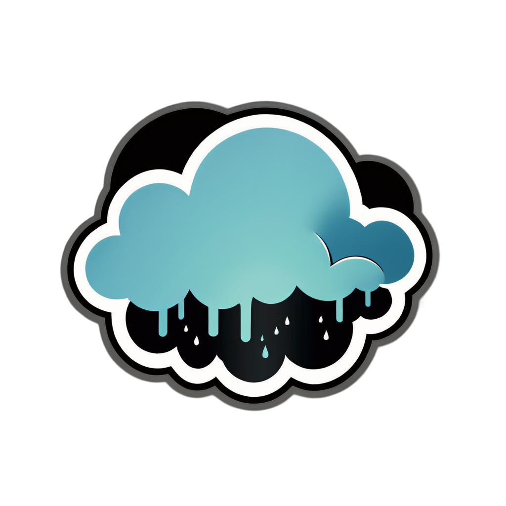 Cute Fog Sticker