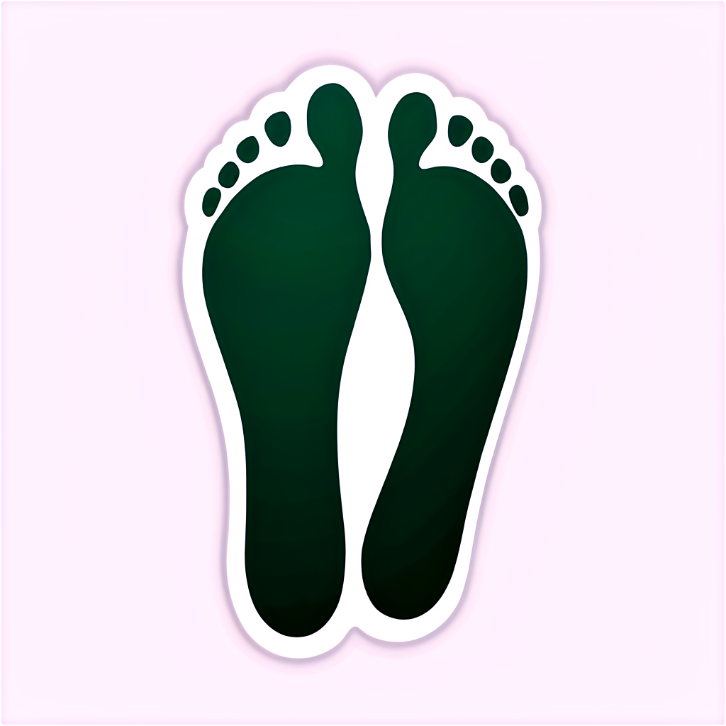 Footprints Sticker Kit