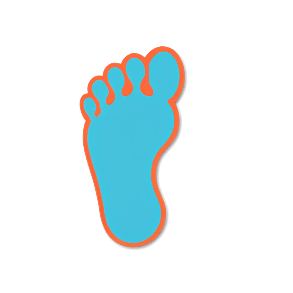 Footprints Sticker Ideas