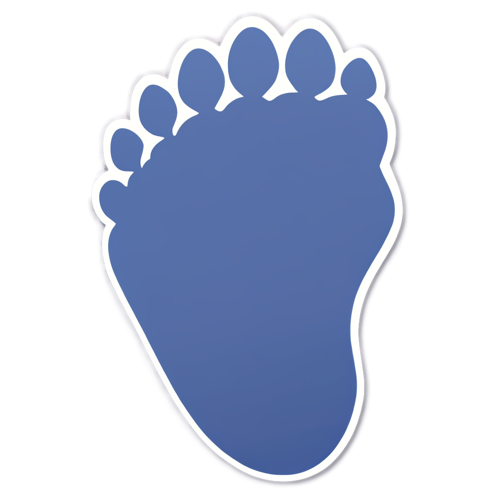 Footprints Sticker Ideas