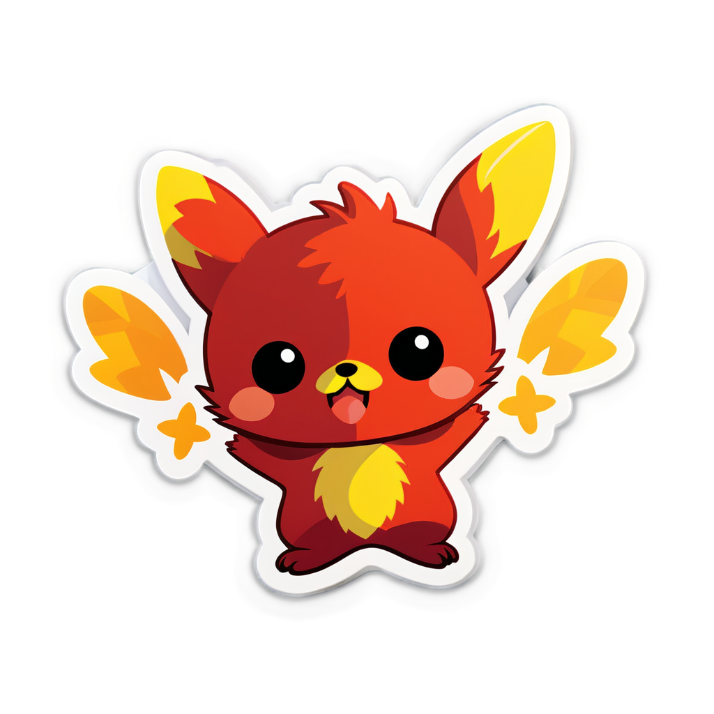 Cute Frik Sticker