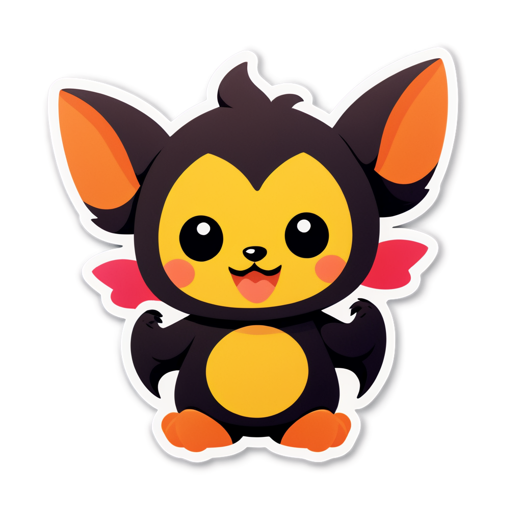 Cute Frik Sticker