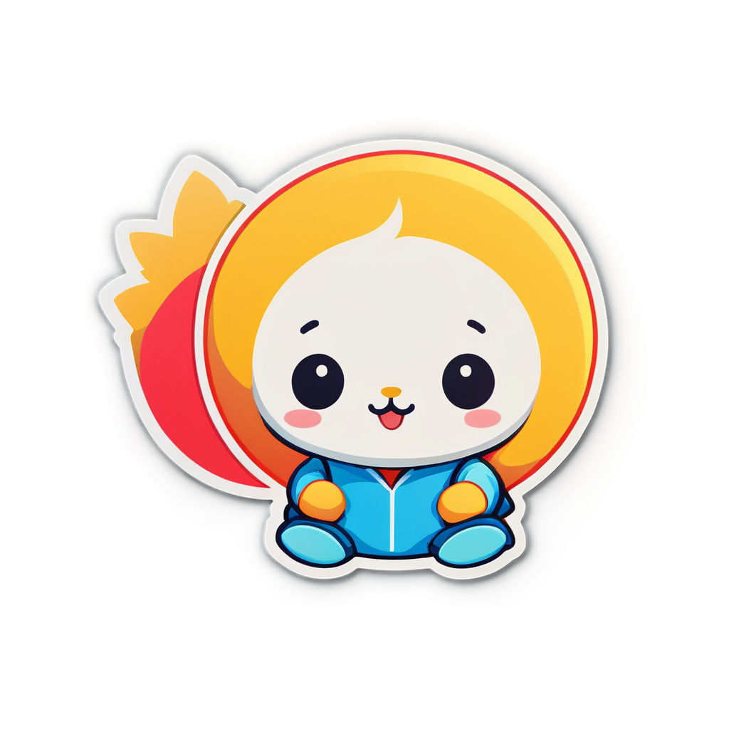 Cute Future Sticker