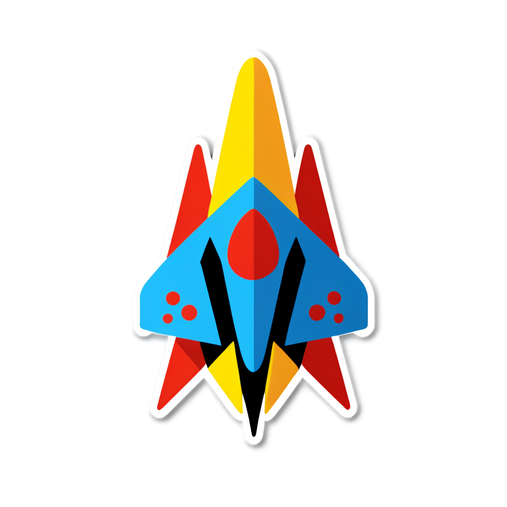 Galaga Sticker Collection