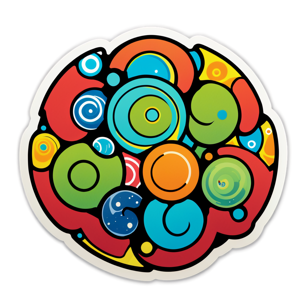 Cute Gallifreyan Sticker